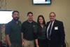 PhD students present during VA House of Delegates visit